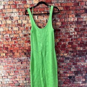 Jonathan Simkhai Green Maxi Dress